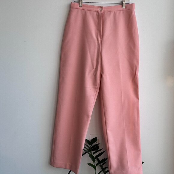 Vintage Alia mid rise salmon pants - Picture 1 of 5
